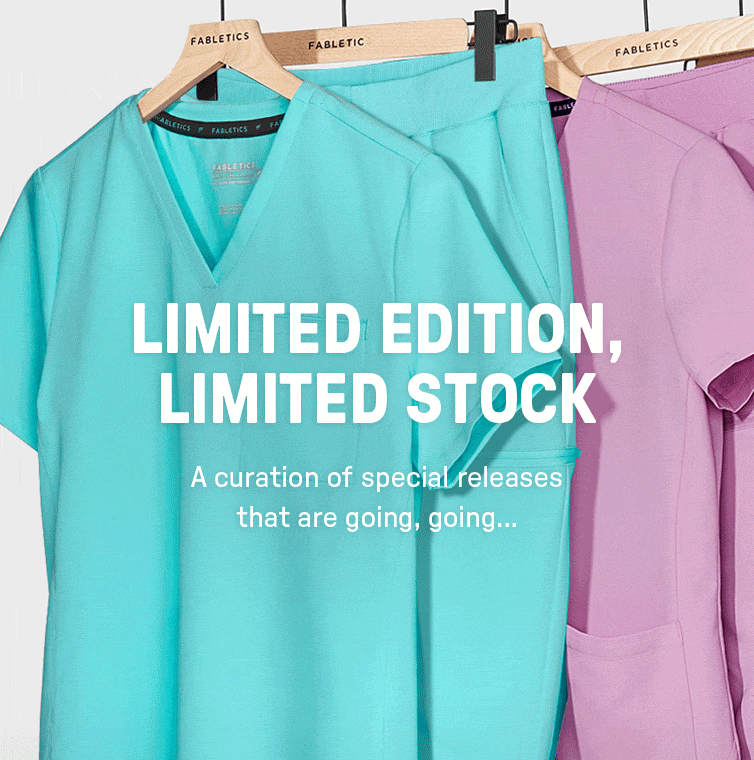 Limited Edition Shop Fabletics Scrubs