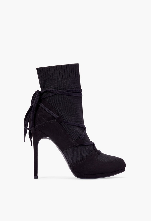 Throwback Lace-Up Bootie – Aoki Lee Simmons
