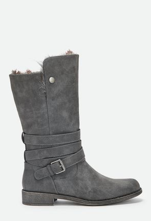 inexpensive flat boots